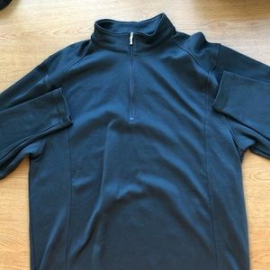 Nike Golf Large Black Pullover Quarter-Zip